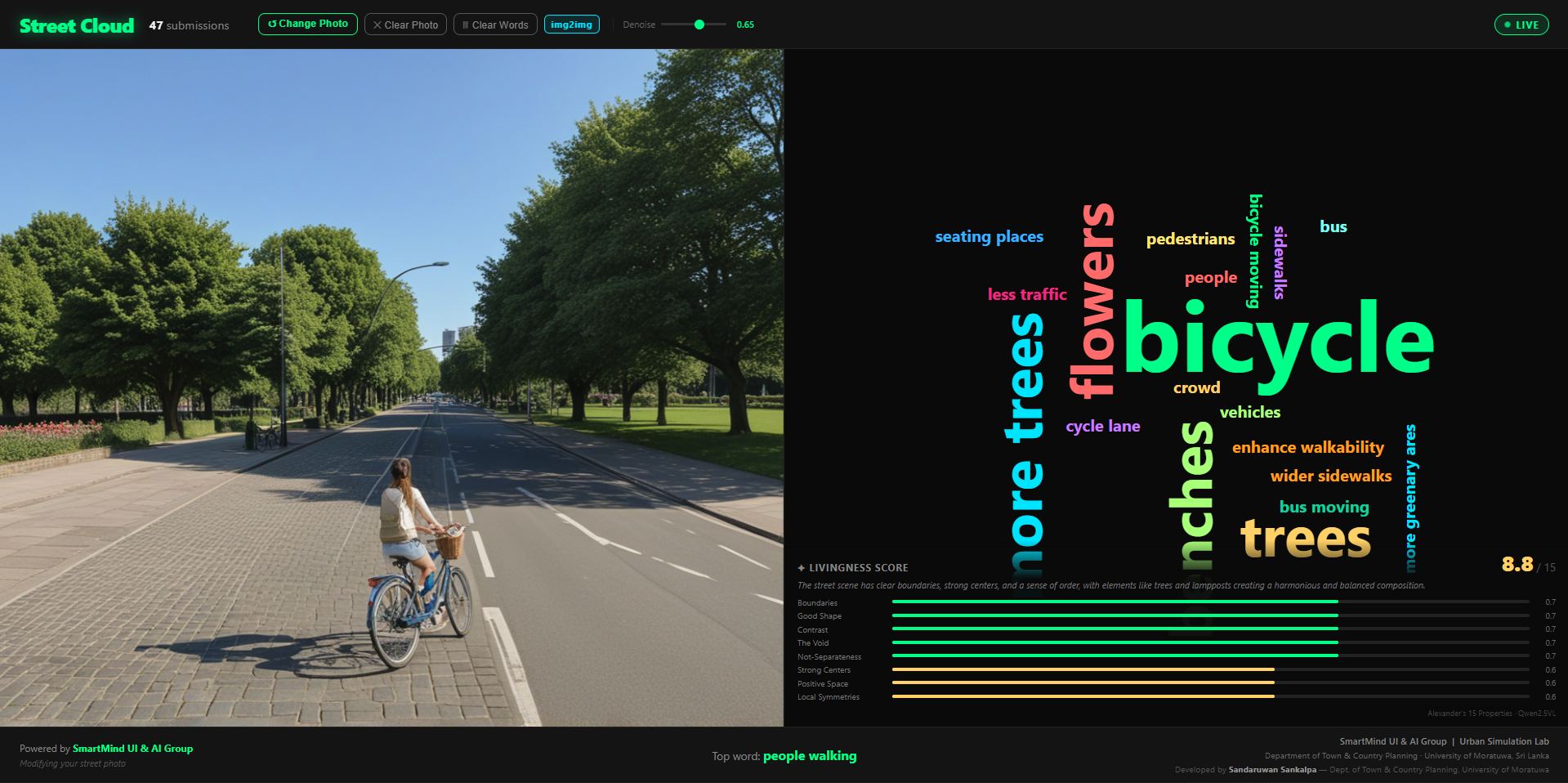 Active Mobility conceptual scenario
